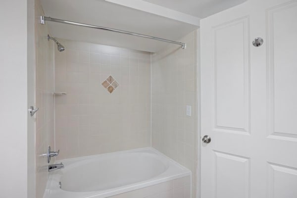 Contemporary Bathroom at Avia Apartments on College Blvd (Overland Park), Overland Park